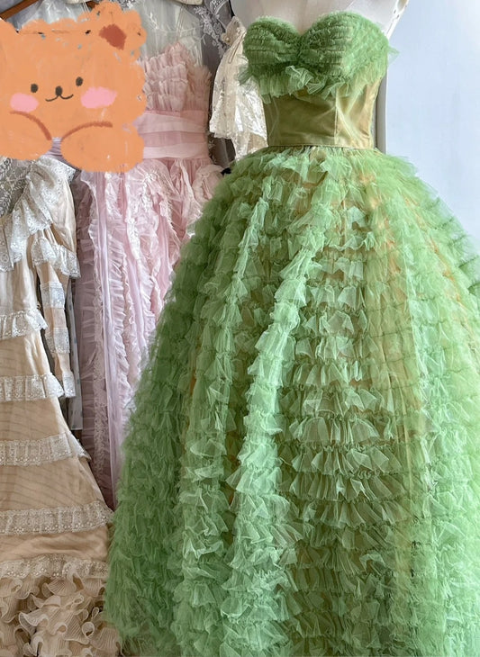 Glänzendes Ballkleid mit herzförmigem Pailletten-Meerjungfrauen-Abendkleid, Galakleid, Geburtstagspartykleid, D3415