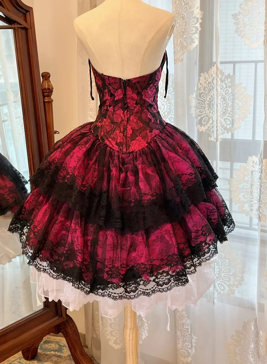 Beauty Homecoming-Kleid Spaghettiträger Plissee Kurzes Ballkleid Geburtstagsparty-Outfits Cocktailkleid D3339