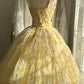 Newest Prom Dress Spaghetti Straps Tulle Pleated Evening Dress Gala Dress Birthday Party Dress  D4241