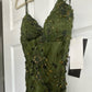 Gorgeous Prom Dress Spaghetti Straps Print Evening Dress Gala Dress Party Dress  D4242