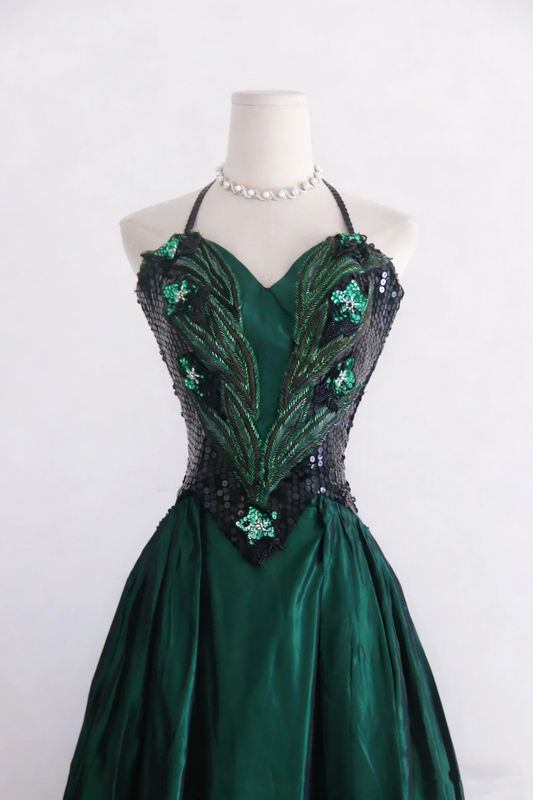 Glänzendes Ballkleid mit herzförmigem Pailletten-Meerjungfrauen-Abendkleid, Galakleid, Geburtstagspartykleid, D3415