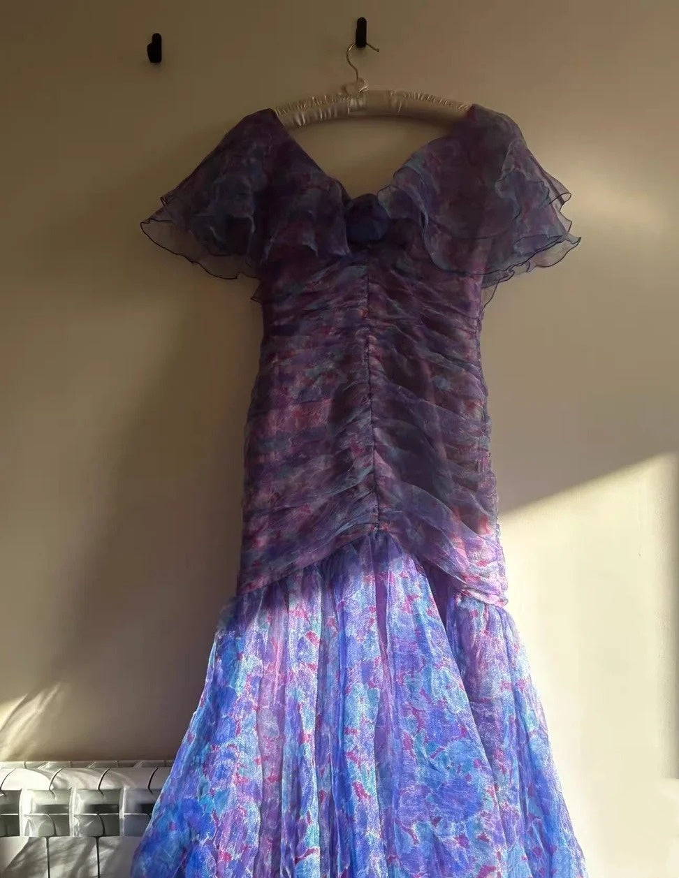 Glänzendes Ballkleid mit herzförmigem Pailletten-Meerjungfrauen-Abendkleid, Galakleid, Geburtstagspartykleid, D3415
