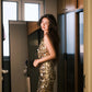 Glänzendes Ballkleid mit herzförmigem Pailletten-Meerjungfrauen-Abendkleid, Galakleid, Geburtstagspartykleid, D3415