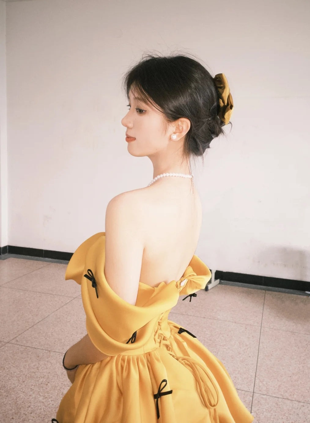 Charming Prom Dress Off Shoulder Pleated Ball Gown Formal Dress Evening Dress Gala Dress      D4289