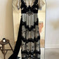 Vintage Prom Dress Crew Neck Formal Dress Evening Dress Gala Dress  D4290