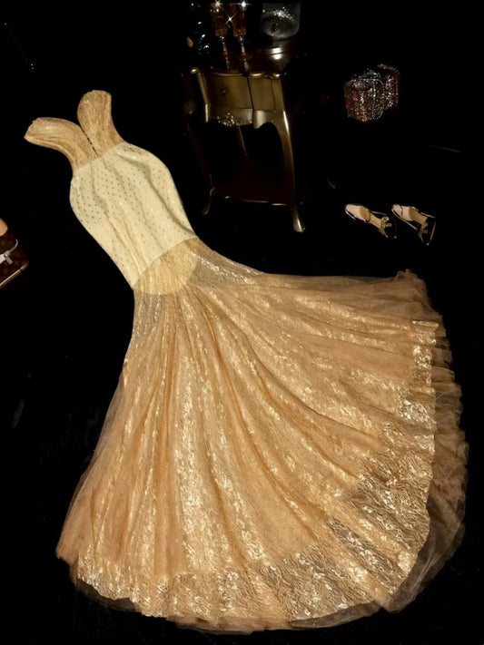 Elegant Prom Dress Sweetheart Mermaid Evening Dress Gala Dress Birthday Party Dress    D4300