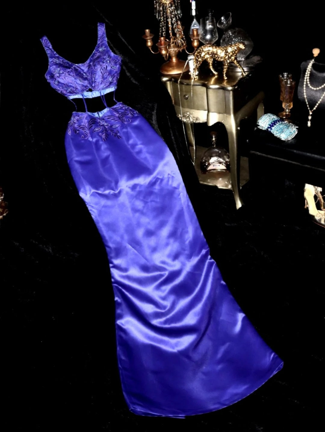 New Arrival Prom Dress V-neck Mermaid Evening Dress Gala Dress Formal Dress    D4302