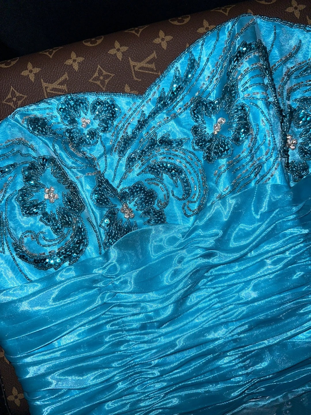 Beauty Prom Dress Sweetheart Pleated Ball Gown Evening Dress Quinceanera Dress      D4304