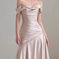 Beauty Brautkleid A-Linie Herzausschnitt Plissee Brautkleid D3302