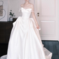 Beauty Brautkleid A-Linie Herzausschnitt Plissee Brautkleid D3302