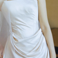 Beauty Brautkleid A-Linie Herzausschnitt Plissee Brautkleid D3302