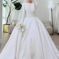 Beauty Brautkleid A-Linie Herzausschnitt Plissee Brautkleid D3302