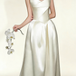 Beauty Brautkleid A-Linie Herzausschnitt Plissee Brautkleid D3302