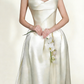Beauty Brautkleid A-Linie Herzausschnitt Plissee Brautkleid D3302