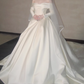 Beauty Brautkleid A-Linie Herzausschnitt Plissee Brautkleid D3302