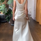 Beauty Brautkleid A-Linie Herzausschnitt Plissee Brautkleid D3302