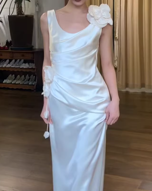 Beauty Brautkleid A-Linie Herzausschnitt Plissee Brautkleid D3302