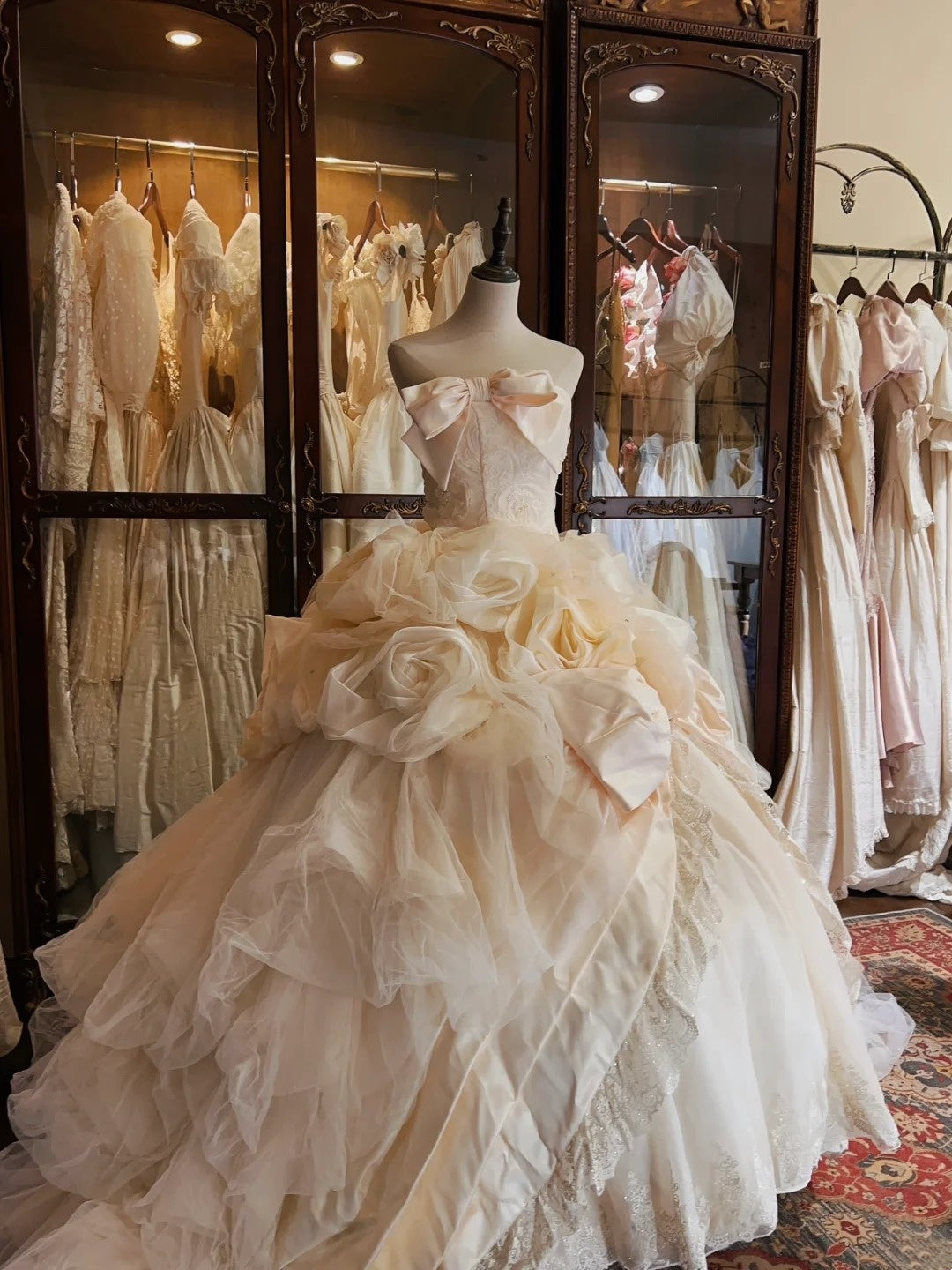 Beauty Brautkleid A-Linie Herzausschnitt Plissee Brautkleid D3302