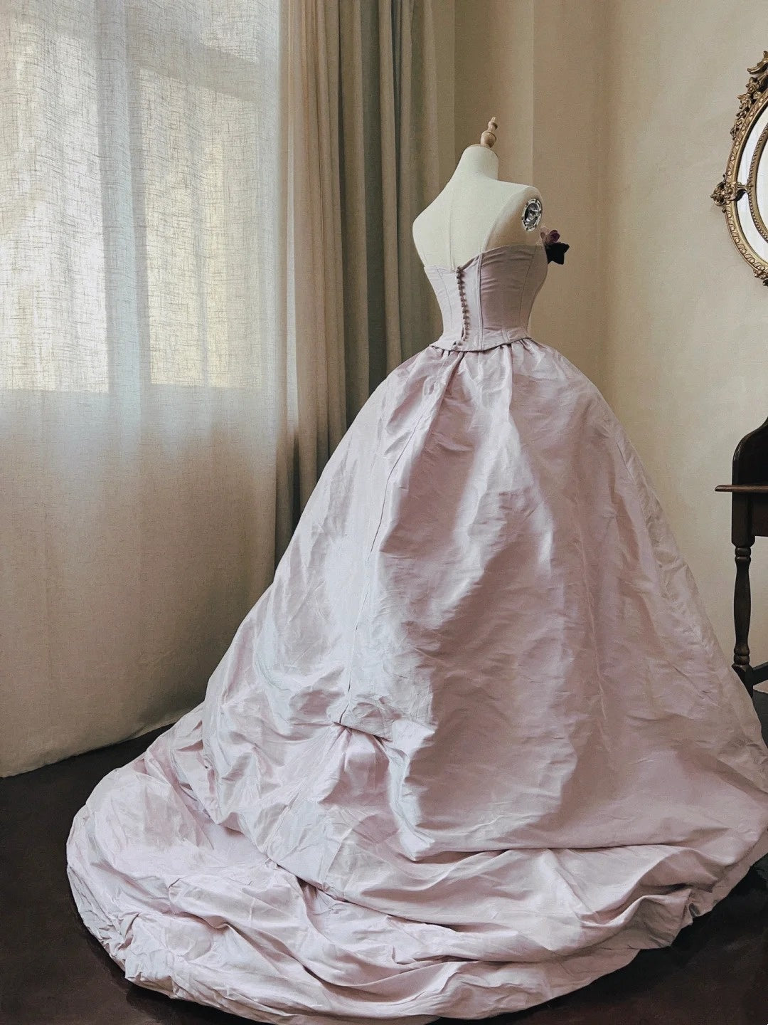 Glänzendes Ballkleid mit herzförmigem Pailletten-Meerjungfrauen-Abendkleid, Galakleid, Geburtstagspartykleid, D3415