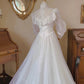 Beauty Brautkleid A-Linie Herzausschnitt Plissee Brautkleid D3302