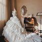 Charming Wedding Dress Strapless Pleated Wedding Dress  D4348