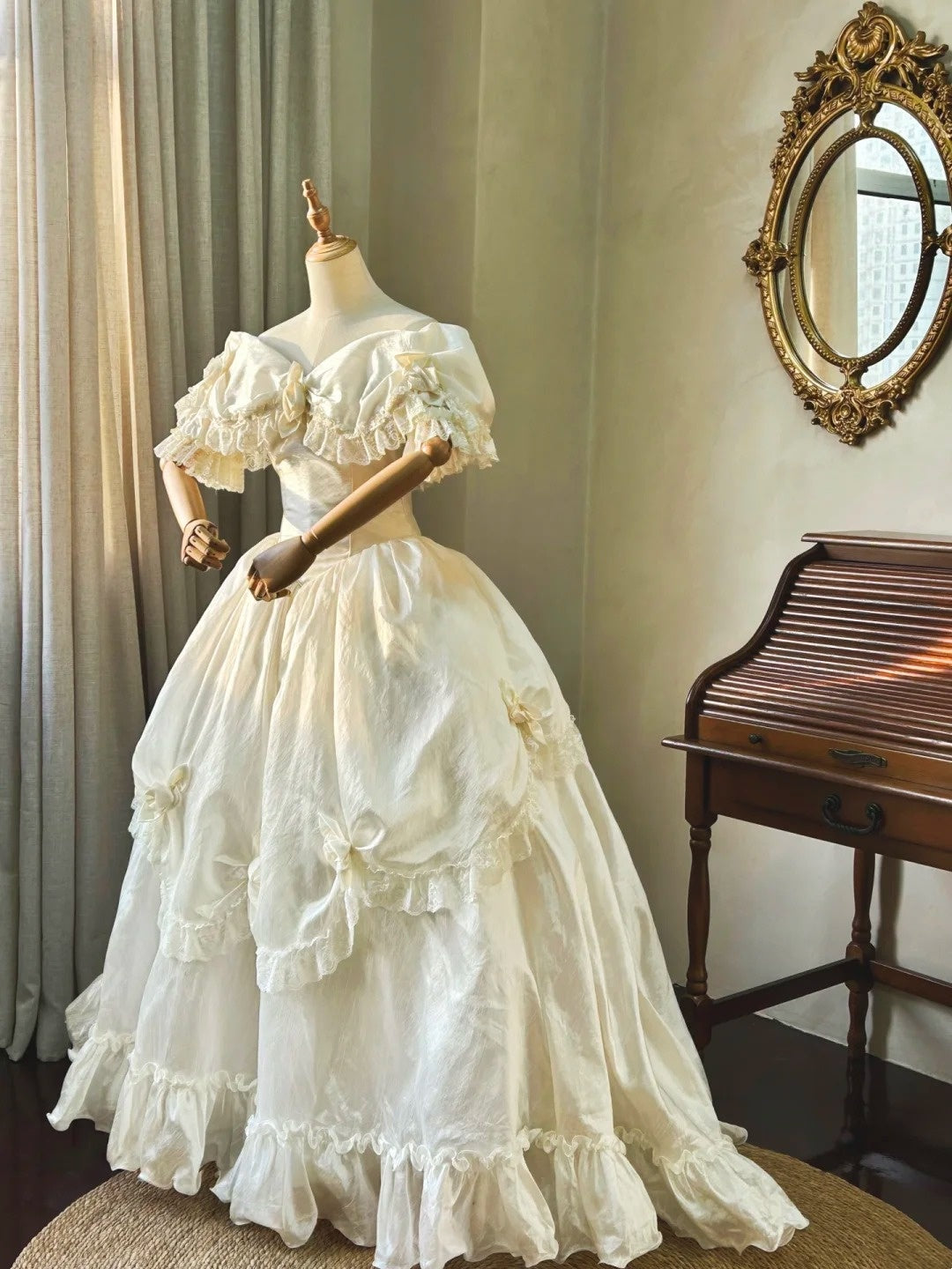 Beauty Brautkleid A-Linie Herzausschnitt Plissee Brautkleid D3302