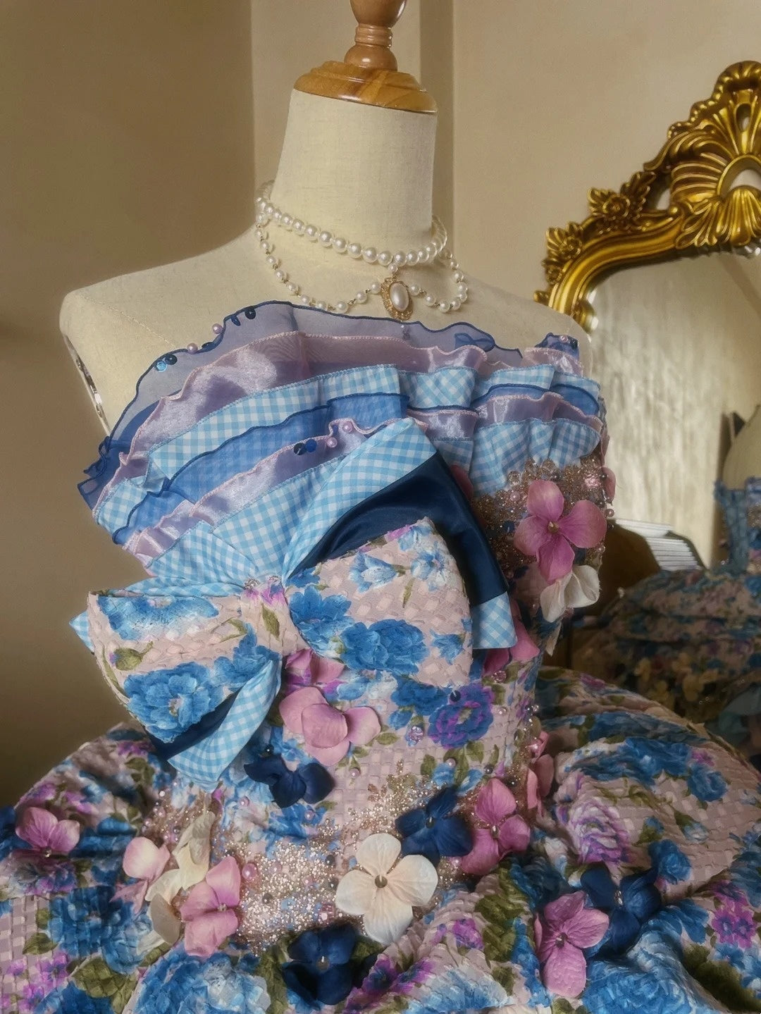 Glänzendes Ballkleid mit herzförmigem Pailletten-Meerjungfrauen-Abendkleid, Galakleid, Geburtstagspartykleid, D3415