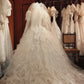 Beauty Brautkleid A-Linie Herzausschnitt Plissee Brautkleid D3302