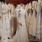 Beauty Brautkleid A-Linie Herzausschnitt Plissee Brautkleid D3302
