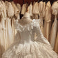 Beauty Brautkleid A-Linie Herzausschnitt Plissee Brautkleid D3302