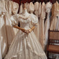 Beauty Brautkleid A-Linie Herzausschnitt Plissee Brautkleid D3302