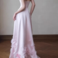 Glänzendes Ballkleid mit herzförmigem Pailletten-Meerjungfrauen-Abendkleid, Galakleid, Geburtstagspartykleid, D3415