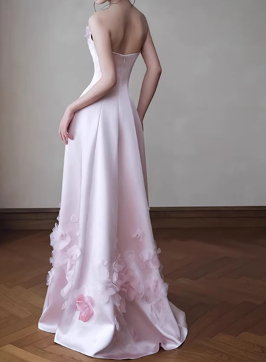 Glänzendes Ballkleid mit herzförmigem Pailletten-Meerjungfrauen-Abendkleid, Galakleid, Geburtstagspartykleid, D3415