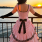 Glänzendes Ballkleid mit herzförmigem Pailletten-Meerjungfrauen-Abendkleid, Galakleid, Geburtstagspartykleid, D3415