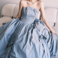Glänzendes Ballkleid mit herzförmigem Pailletten-Meerjungfrauen-Abendkleid, Galakleid, Geburtstagspartykleid, D3415