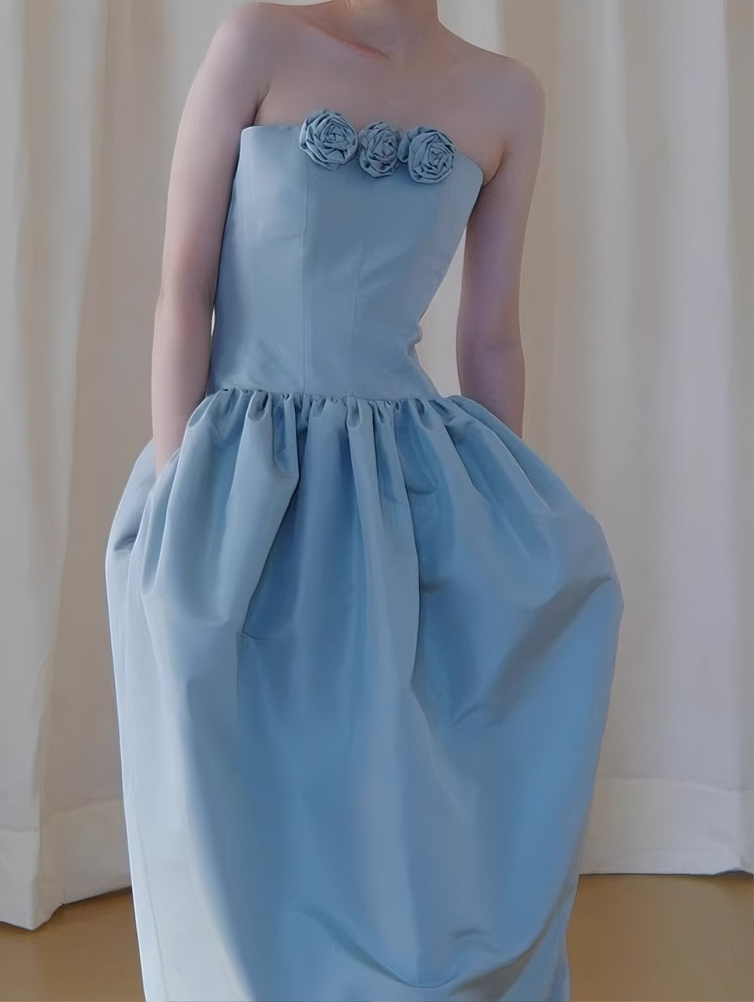Glänzendes Ballkleid mit herzförmigem Pailletten-Meerjungfrauen-Abendkleid, Galakleid, Geburtstagspartykleid, D3415