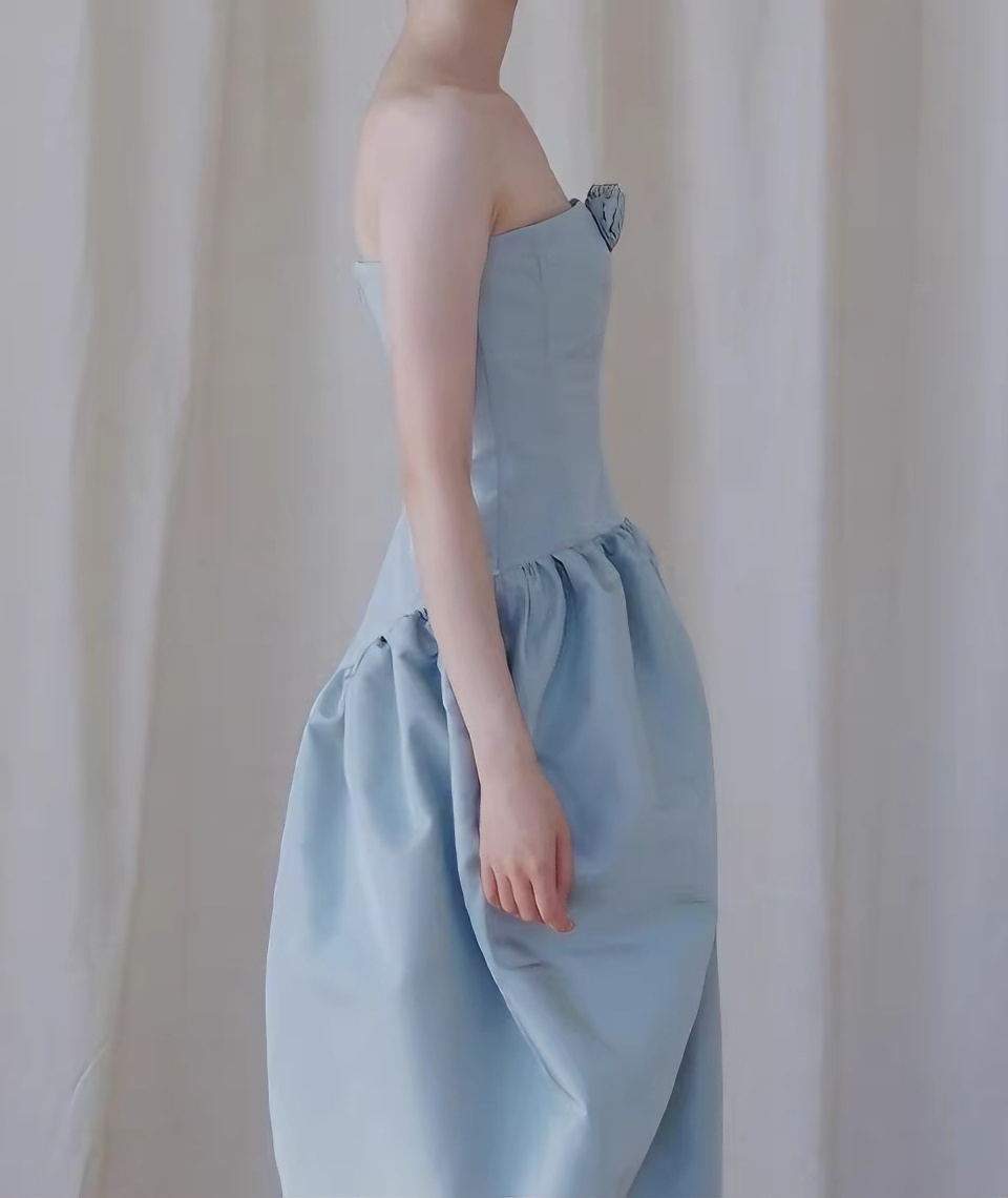 Glänzendes Ballkleid mit herzförmigem Pailletten-Meerjungfrauen-Abendkleid, Galakleid, Geburtstagspartykleid, D3415