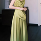 Glänzendes Ballkleid mit herzförmigem Pailletten-Meerjungfrauen-Abendkleid, Galakleid, Geburtstagspartykleid, D3415