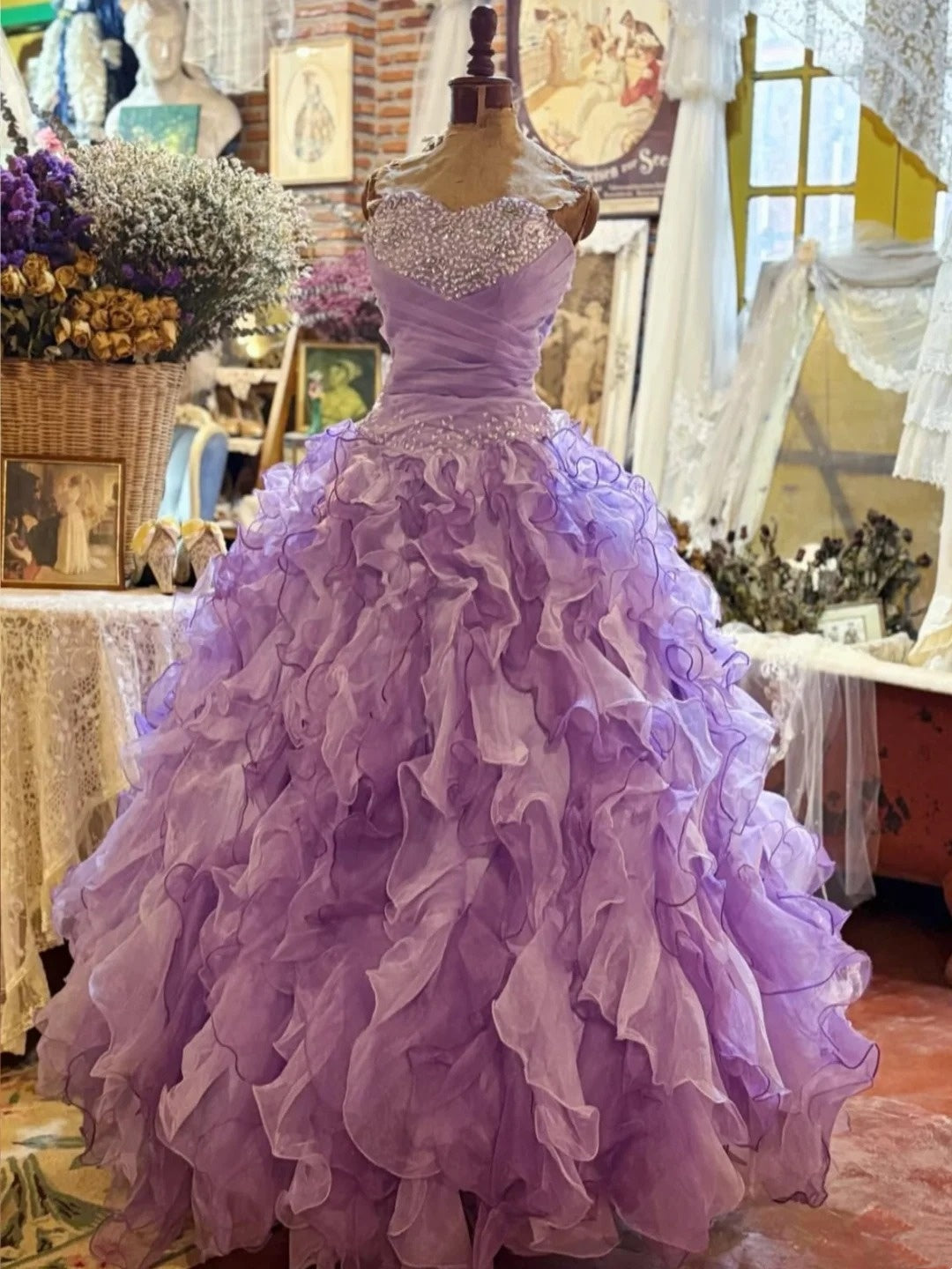 Glänzendes Ballkleid mit herzförmigem Pailletten-Meerjungfrauen-Abendkleid, Galakleid, Geburtstagspartykleid, D3415