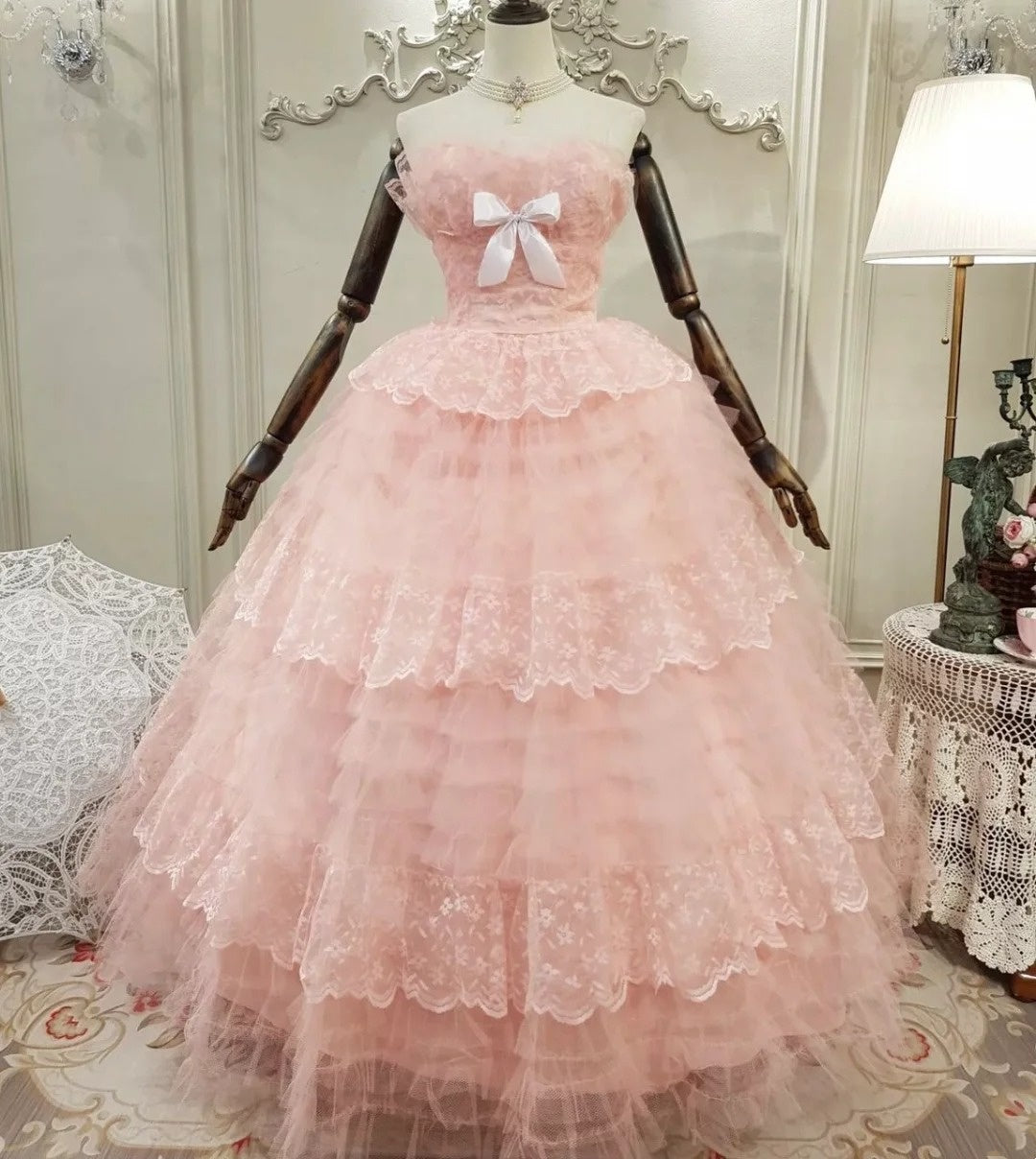 Glänzendes Ballkleid mit herzförmigem Pailletten-Meerjungfrauen-Abendkleid, Galakleid, Geburtstagspartykleid, D3415