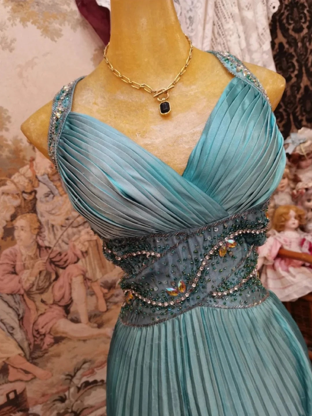 Robe de bal brillante à paillettes et col en cœur, robe de soirée sirène, robe de gala, robe de fête d'anniversaire, D3415