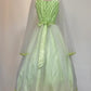 Glänzendes Ballkleid mit herzförmigem Pailletten-Meerjungfrauen-Abendkleid, Galakleid, Geburtstagspartykleid, D3415