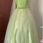 Glänzendes Ballkleid mit herzförmigem Pailletten-Meerjungfrauen-Abendkleid, Galakleid, Geburtstagspartykleid, D3415
