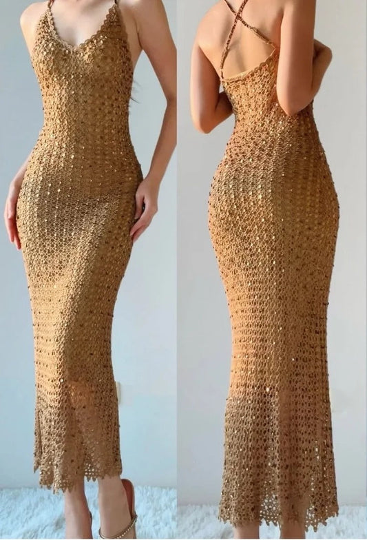 Glänzendes Ballkleid mit herzförmigem Pailletten-Meerjungfrauen-Abendkleid, Galakleid, Geburtstagspartykleid, D3415