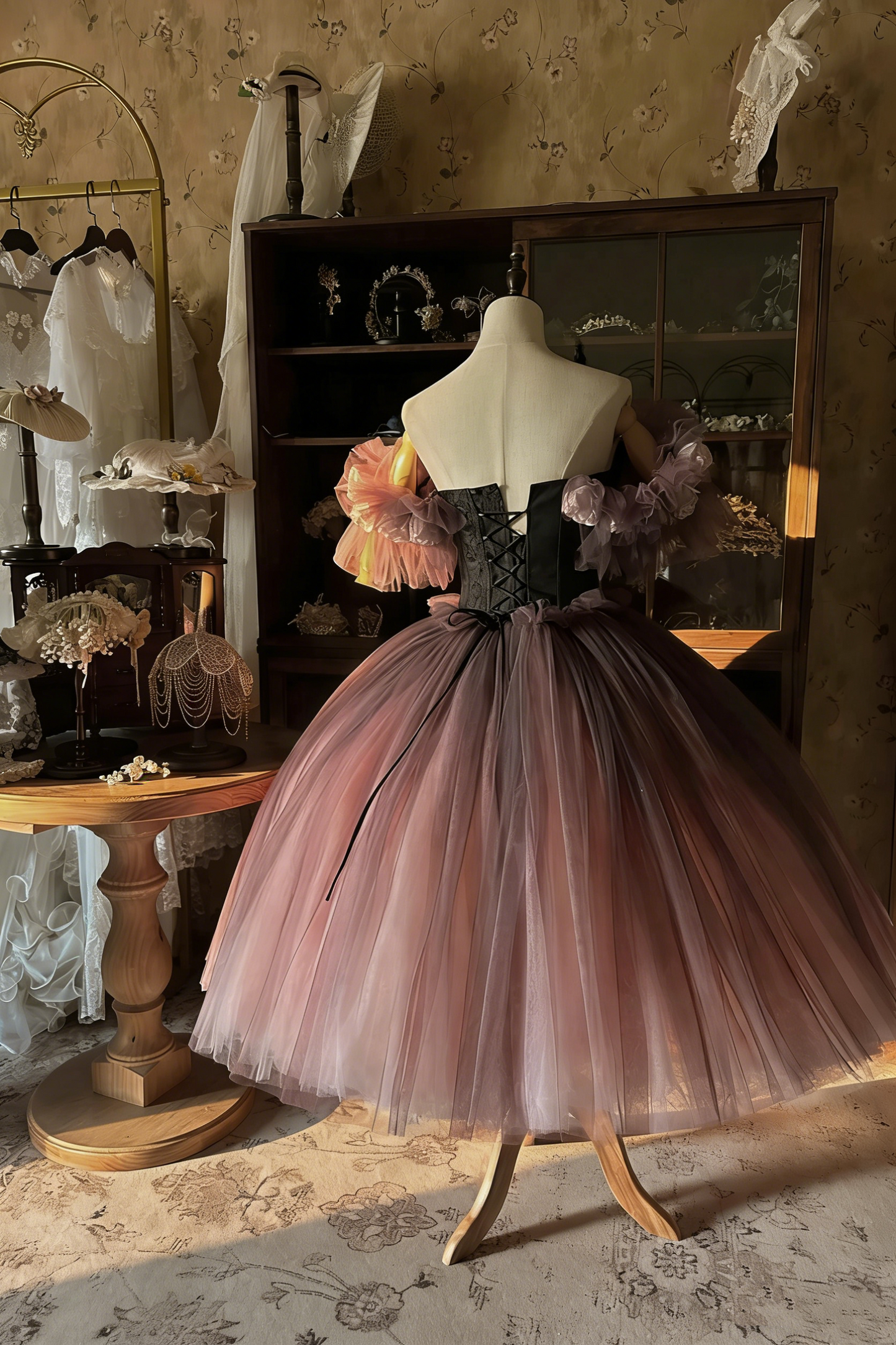 Stunning Prom Dress Off Shoulder Pleated Tulle Birthday Party Dress Evening Dress Formal Dress   D4458