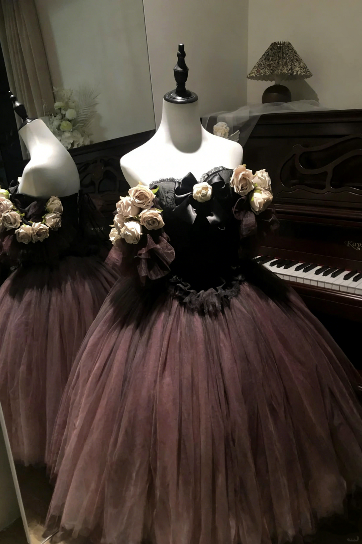 Stunning Prom Dress Off Shoulder Pleated Tulle Birthday Party Dress Evening Dress Formal Dress   D4458