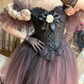 Stunning Prom Dress Off Shoulder Pleated Tulle Birthday Party Dress Evening Dress Formal Dress   D4458