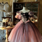 Stunning Prom Dress Off Shoulder Pleated Tulle Birthday Party Dress Evening Dress Formal Dress   D4458