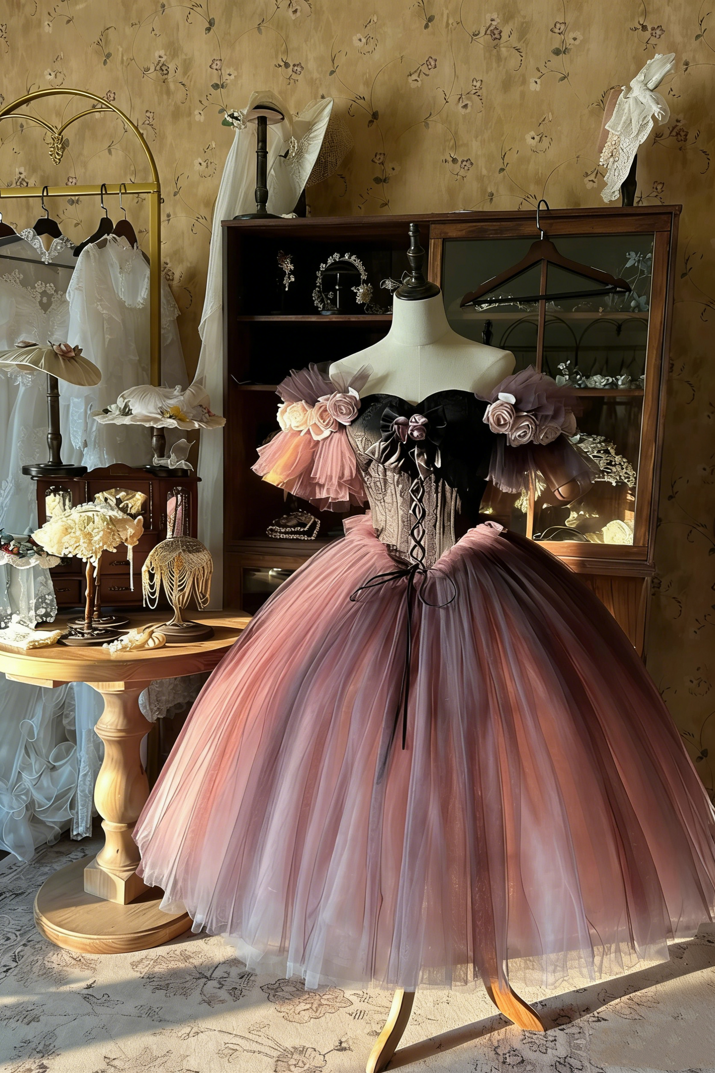 Stunning Prom Dress Off Shoulder Pleated Tulle Birthday Party Dress Evening Dress Formal Dress   D4458