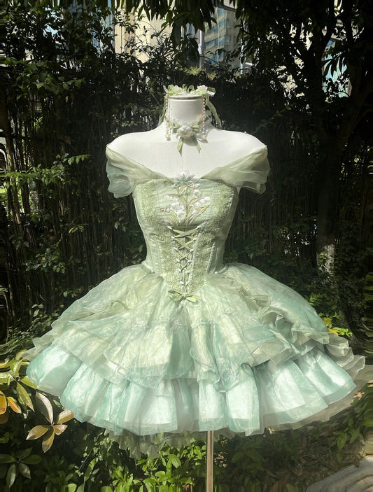 Pretty Homecoming Dress Off Shoulder Pleated Short Prom Dress Birthday Party Outfits    D4462